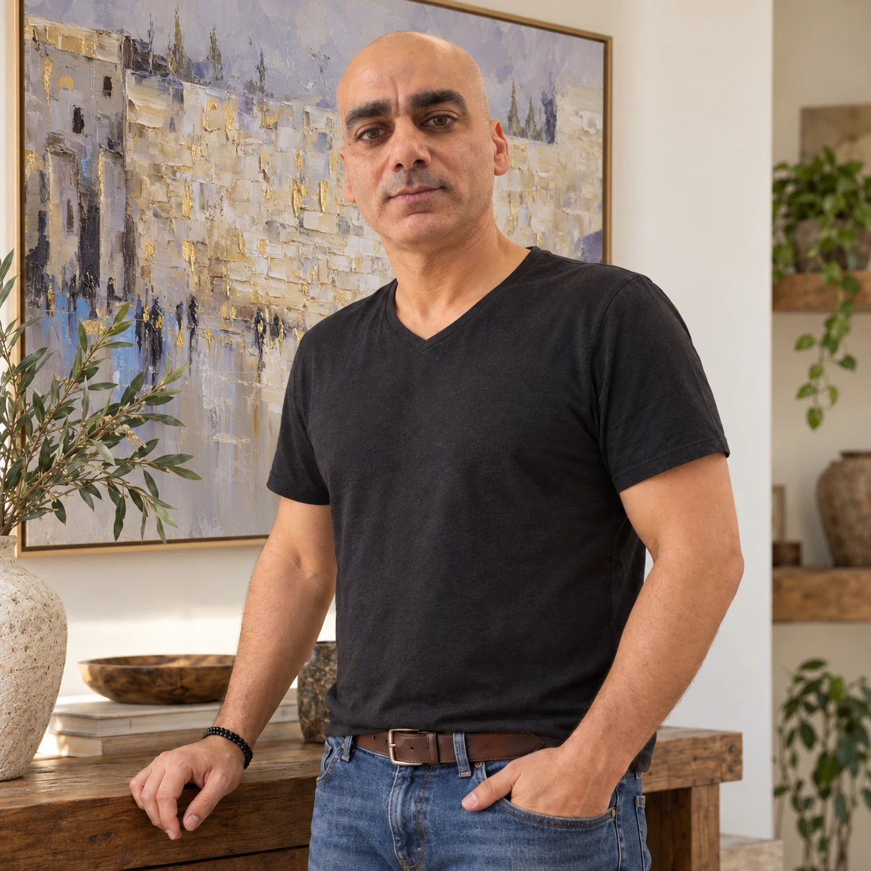 Eran Regev, the artist behind KotelArtstore